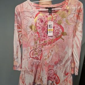 Style & co cute hi‎ lo top new